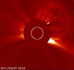 il sole, sonda SOHO