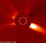 il sole, sonda SOHO