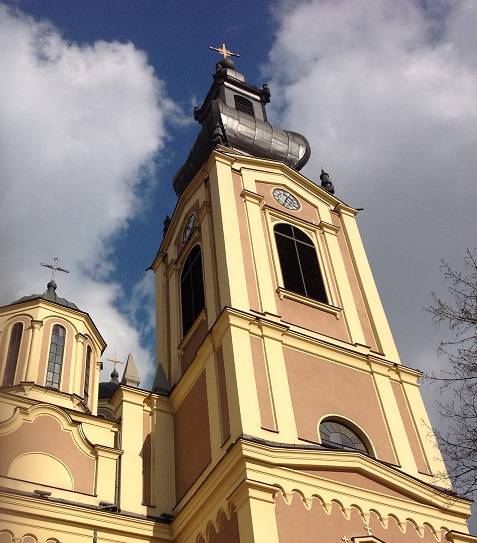 la principale chiesa ortodossa di Sarajevo