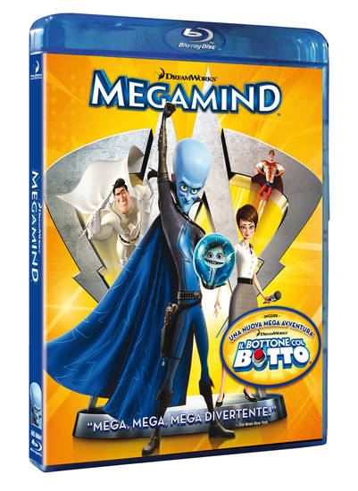 Megamind, Blu-Ray, Cover, Recensione