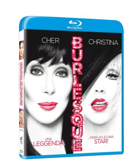 Burlesque concorso giarrettiera buono sconto DVD Blu-ray