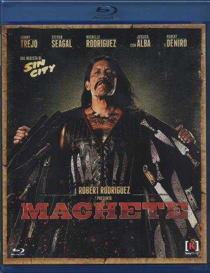 Machete Blu-Ray Copertina 
