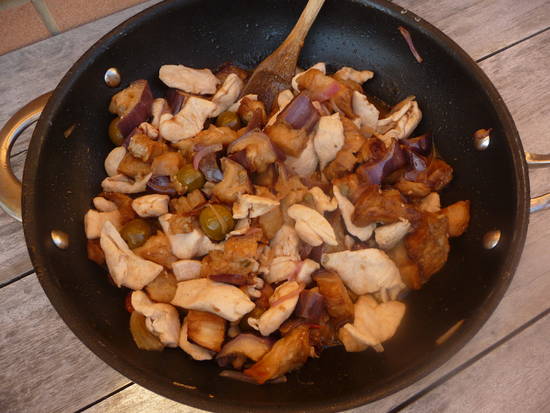 pollo e caponata 2