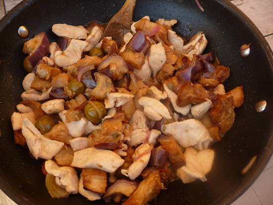 pollo e caponata 3