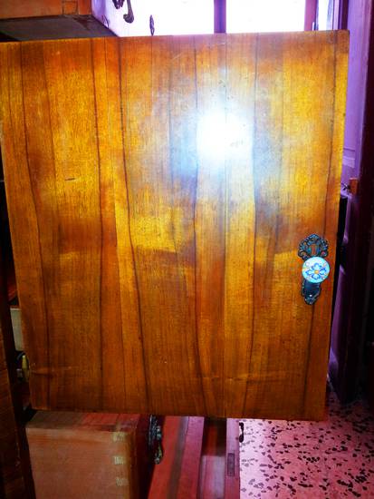 Secretaire antico in legno massello con marmo nero d'africa ... Marmo nero dafrica prezzo