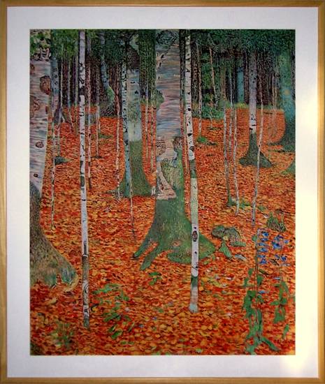 Birch Forest, Klimt - la mia i