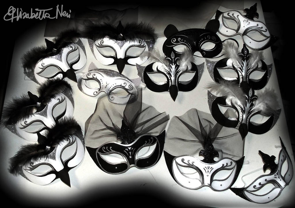 maschere di Elisabetta Neri