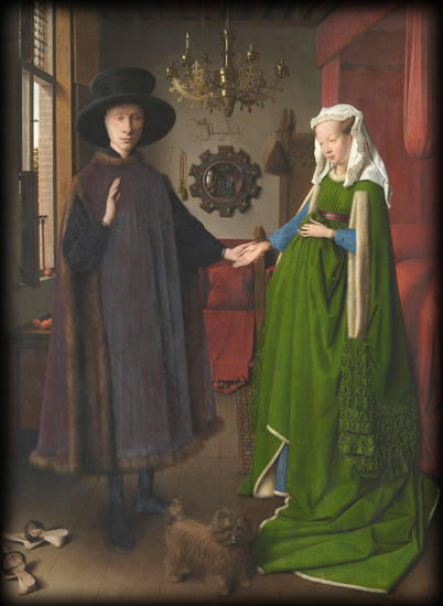 ritratto dei Coniugi Arnolfini - Jan Van Eyck