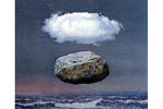 magritte sasso mare