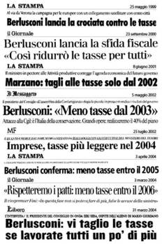 berlusconi e le tasse