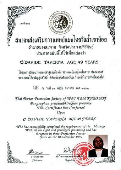 diploma Thai