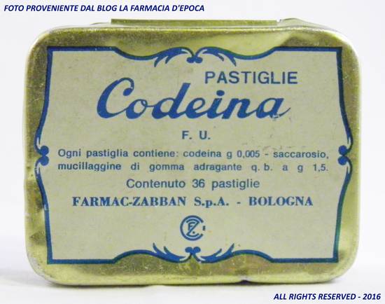 Pastiglie Codeina