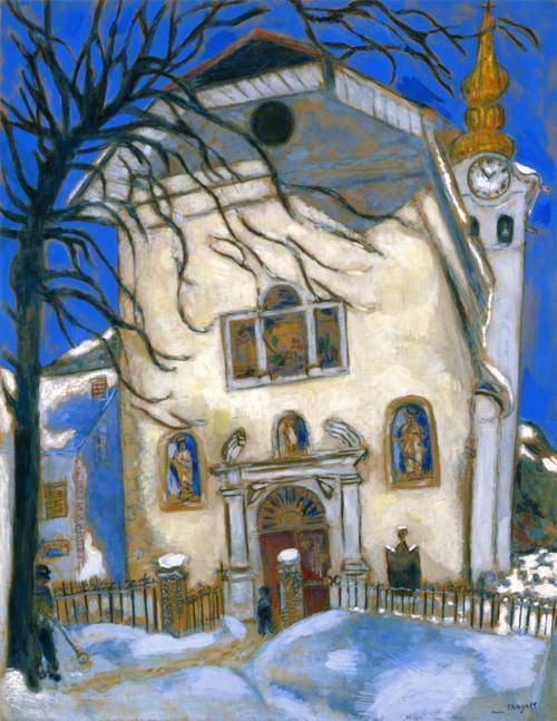 Chagall, Snow-covered Church
