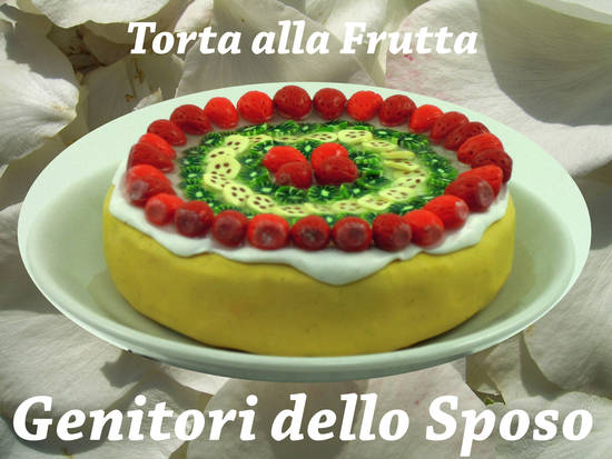 Torta alla frutta fimo