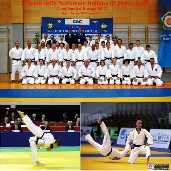 squdra italiana agli europei di judo kata e altro